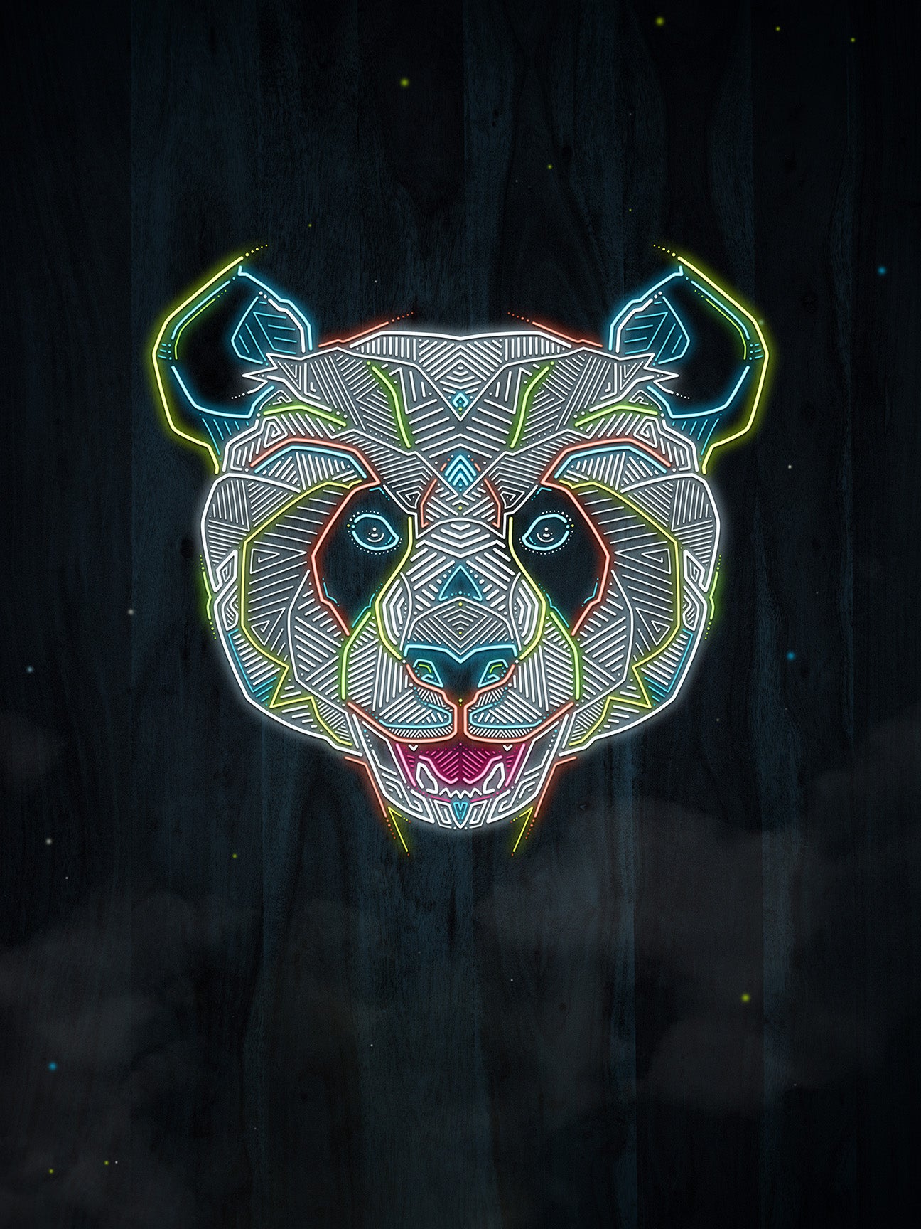Andreas Preis - Neon Panda
