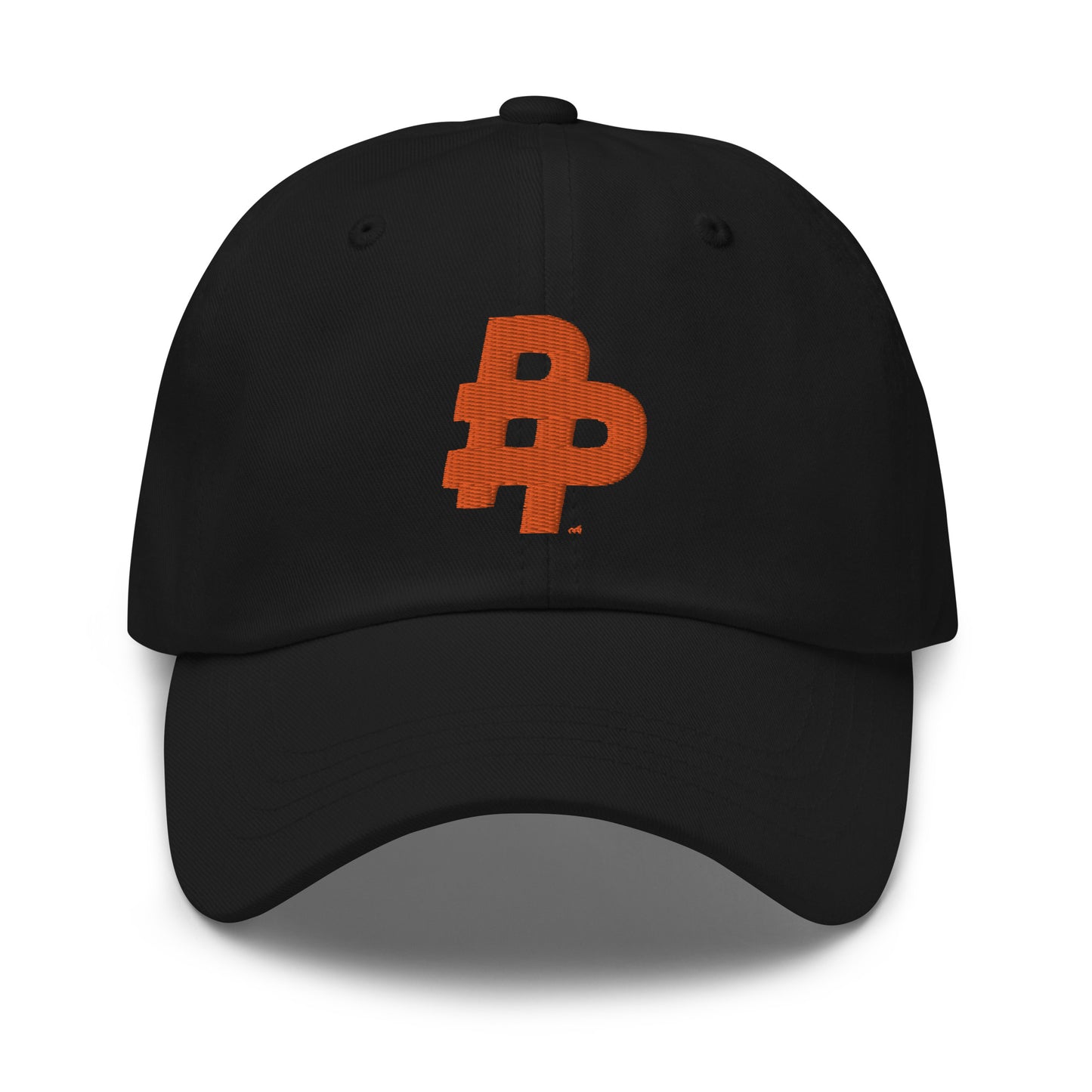Double P Adjustable Baseball Hat-Orange