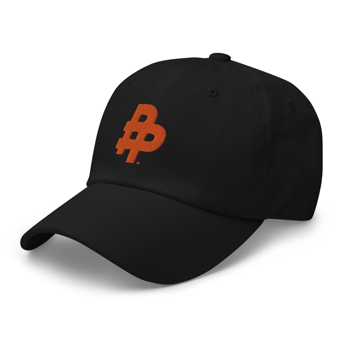 Double P Adjustable Baseball Hat-Orange