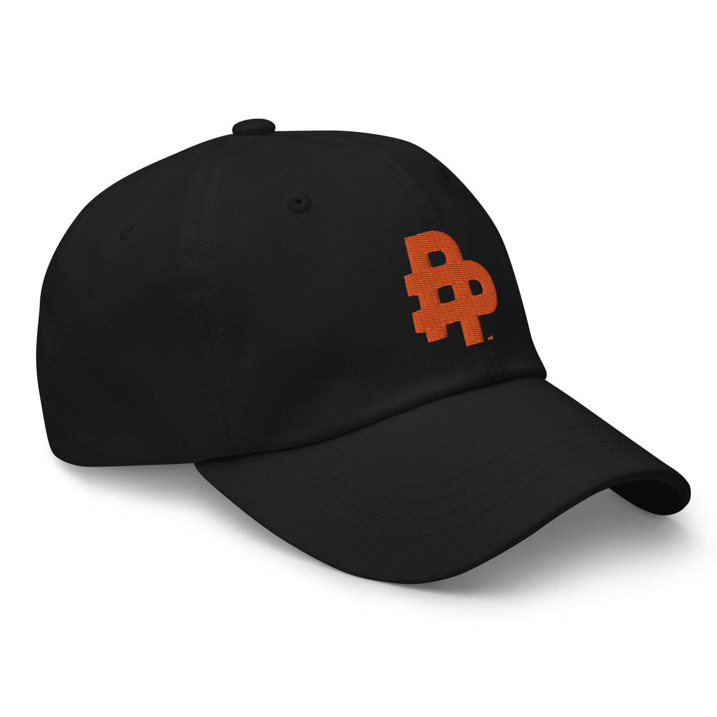 Double P Adjustable Baseball Hat-Orange