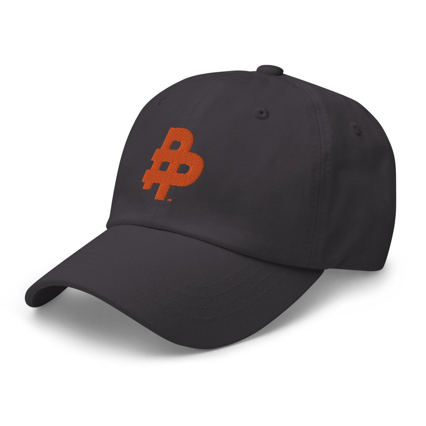 Double P Adjustable Baseball Hat-Orange