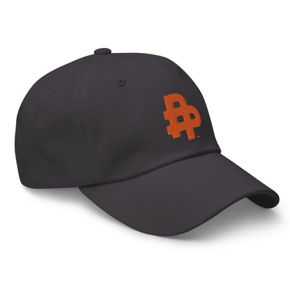 Double P Adjustable Baseball Hat-Orange
