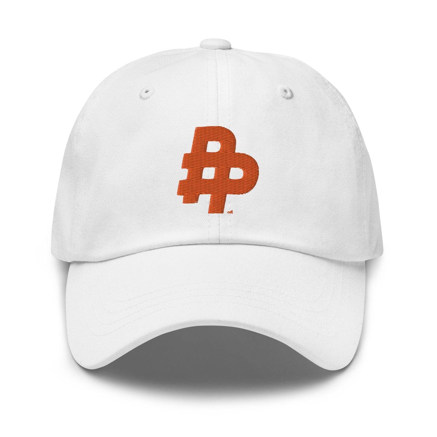 Double P Adjustable Baseball Hat-Orange