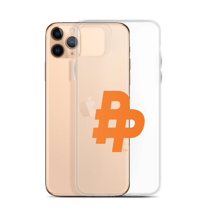 Double P Logo iPhone Case-Clear