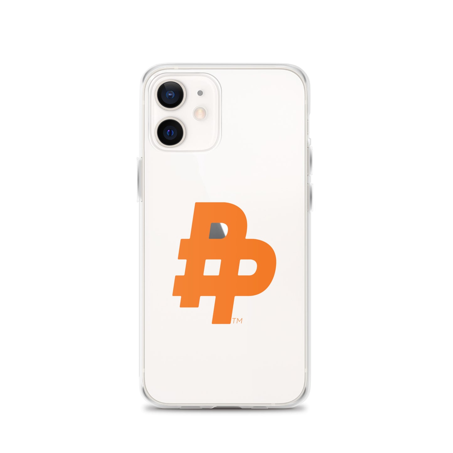 Double P Logo iPhone Case-Clear