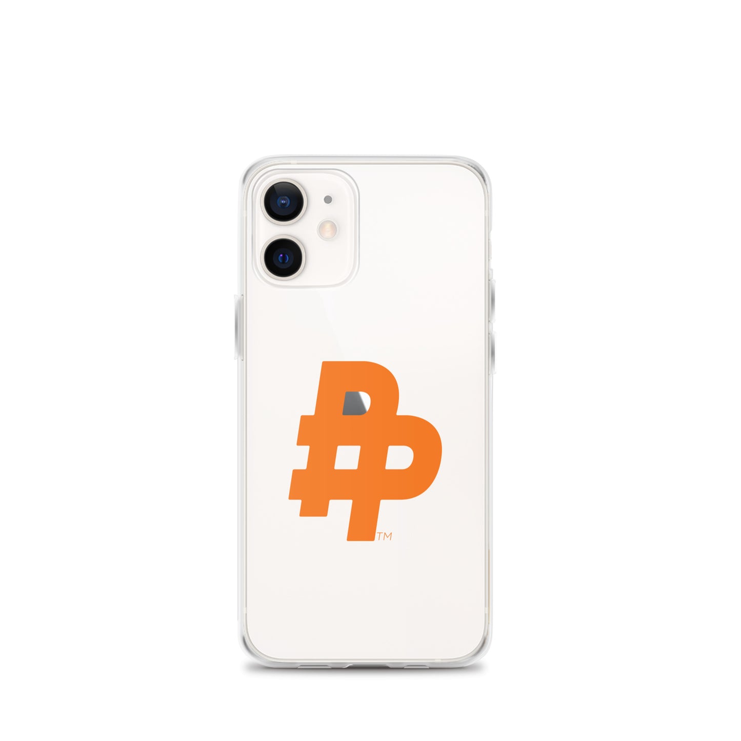 Double P Logo iPhone Case-Clear
