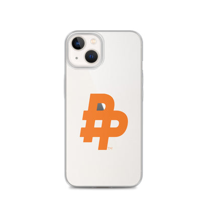 Double P Logo iPhone Case-Clear
