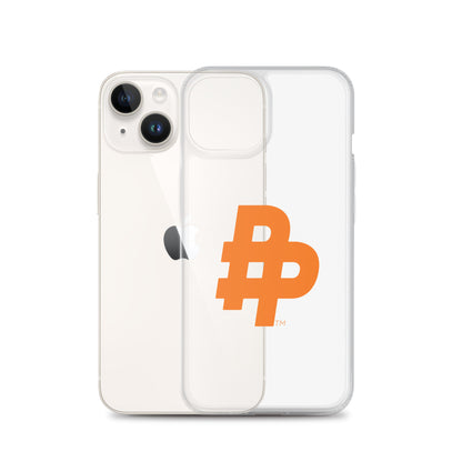 Double P Logo iPhone Case-Clear