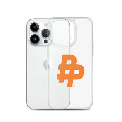 Double P Logo iPhone Case-Clear