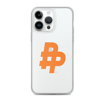 Double P Logo iPhone Case-Clear
