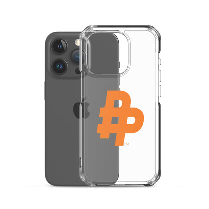 Double P Logo iPhone Case-Clear