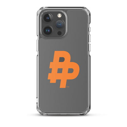 Double P Logo iPhone Case-Clear