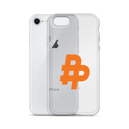 Double P Logo iPhone Case-Clear