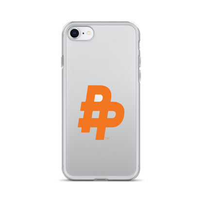 Double P Logo iPhone Case-Clear