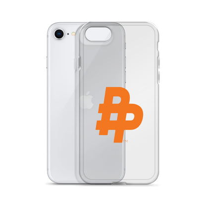 Double P Logo iPhone Case-Clear