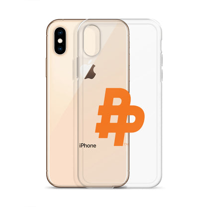 Double P Logo iPhone Case-Clear