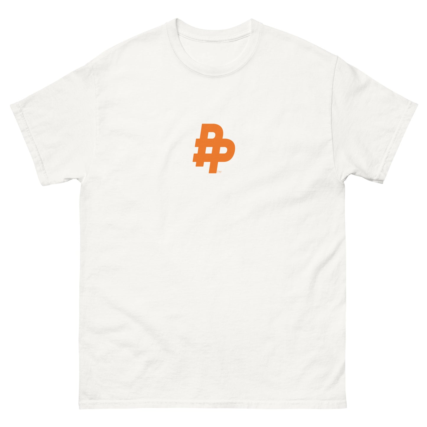 Double P Logo Mens Tee: Orange