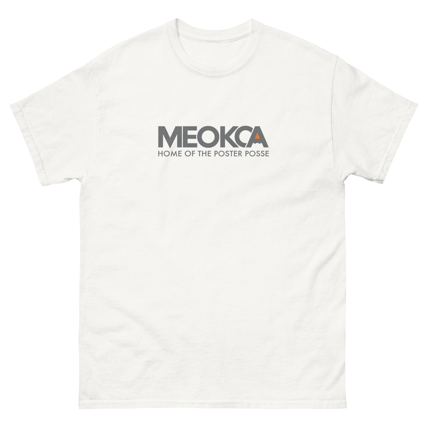 MEOKCA Logo Mens Tee-Grey