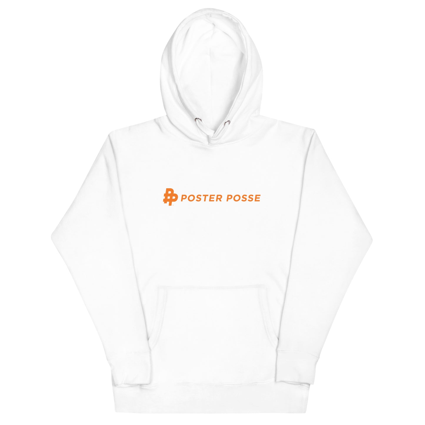 Horiz P Logo Unisex Hoodie-Orange